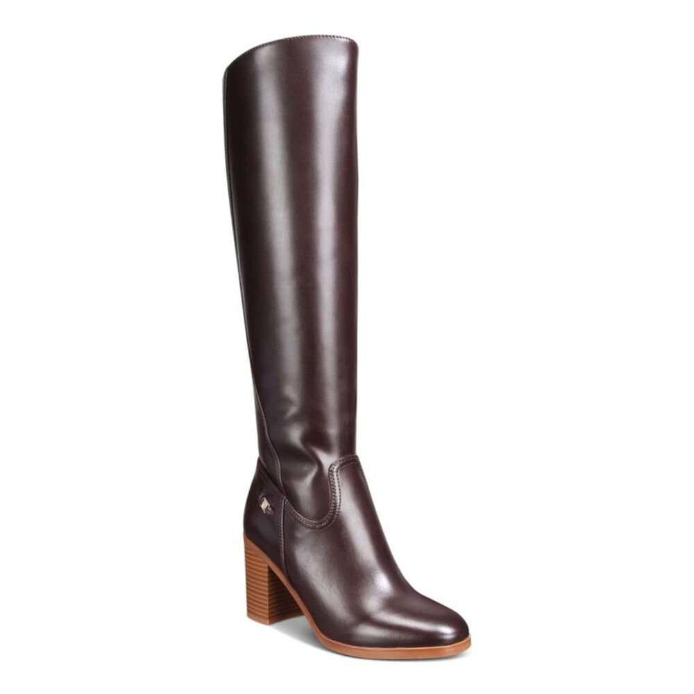 GIANI BERNINI Womens Brown Goring Odettee Almond Toe Block Heel Riding Boot 10 M